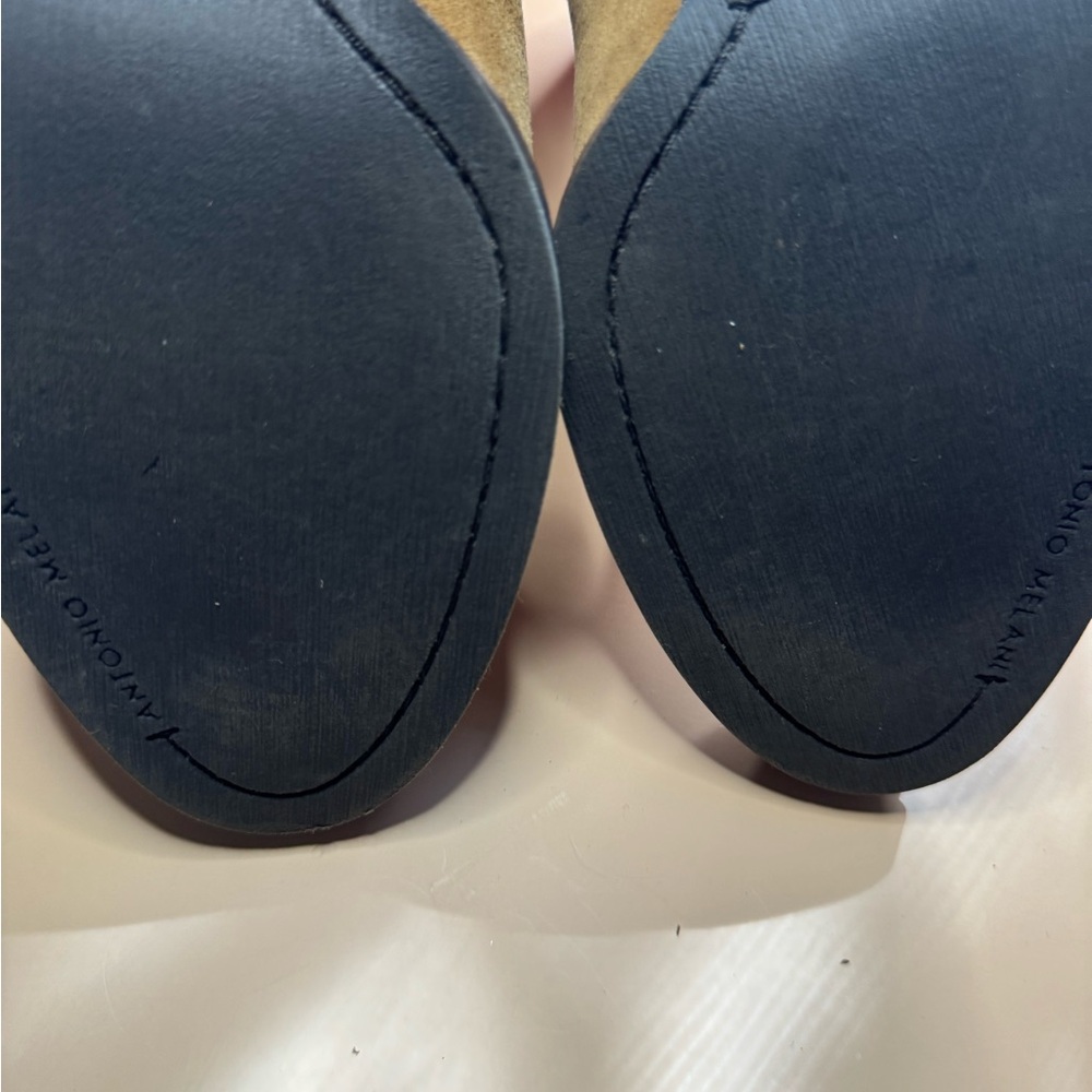 Tan Suede Ankle, Boot And Like New Condition - image 3